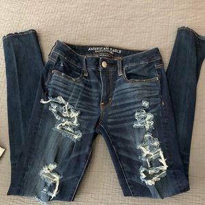 American Eagle Jeggings Size 6 Long